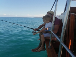 Pesca al bolentino a Trappeto 3h