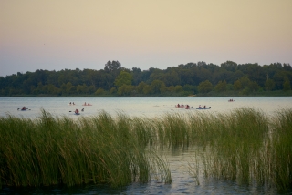 Noleggio canoa Lago di Vico mezza giornata