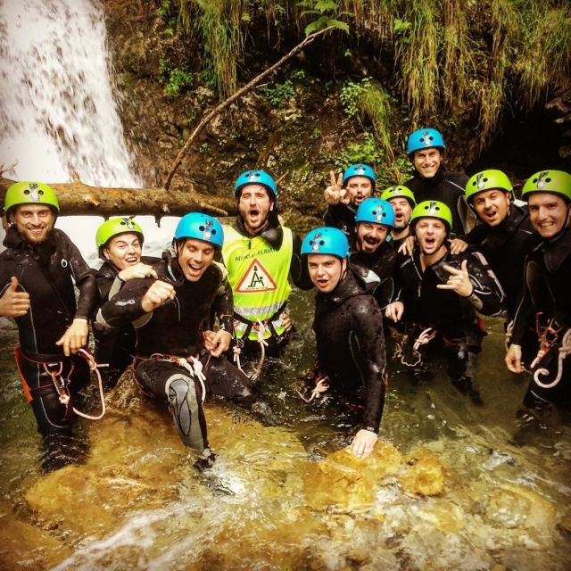  com amigos em Val Di Ledo 