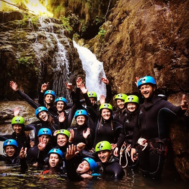 Canyoning principianti