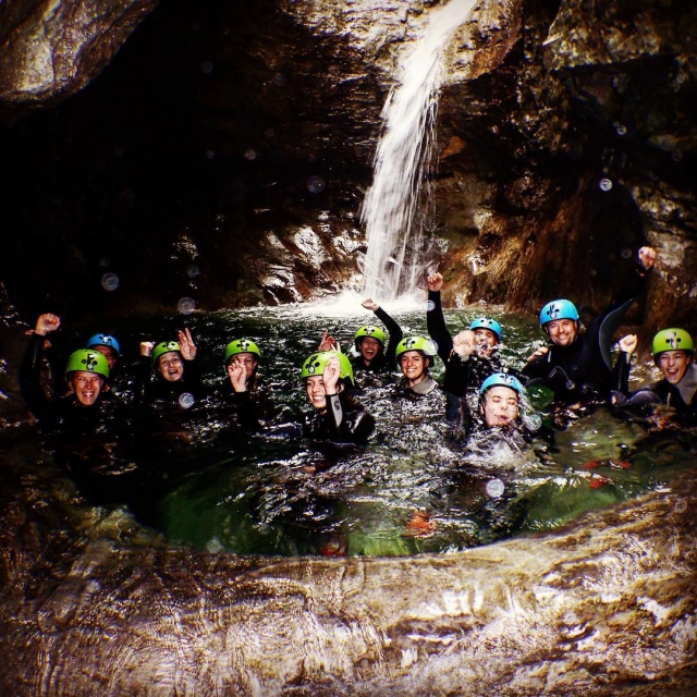 Gruppen-Canyoning 