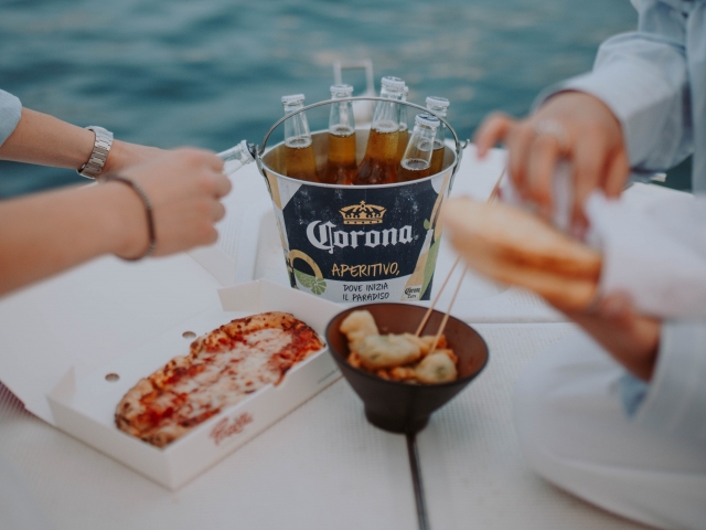 Excursion en bateau au coucher du soleil + apéritif Lac de Garde 2h