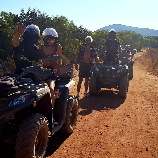  Quad-Ausflug in Begleitung 