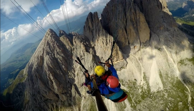  Über die Berge fliegen