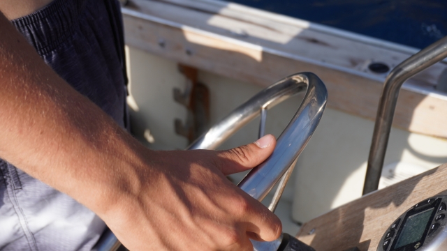  Die geschickte Hand des Skippers 
