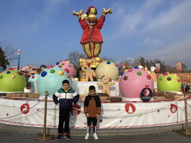  El parque de atracciones nevado 