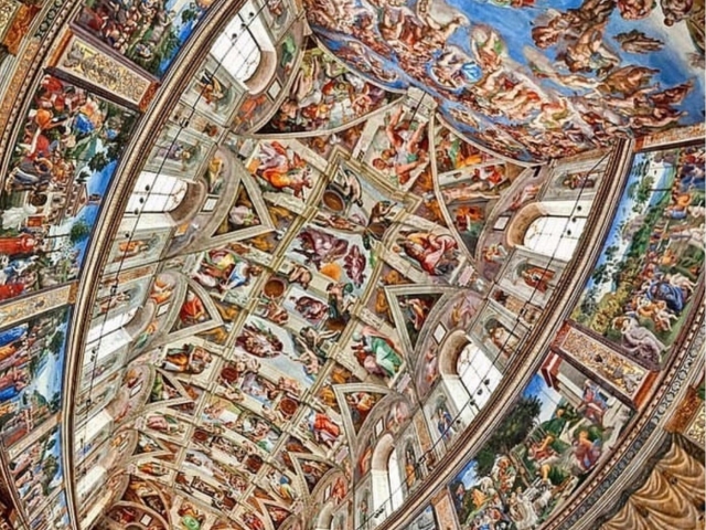  Vault of the Sistine Chapel 