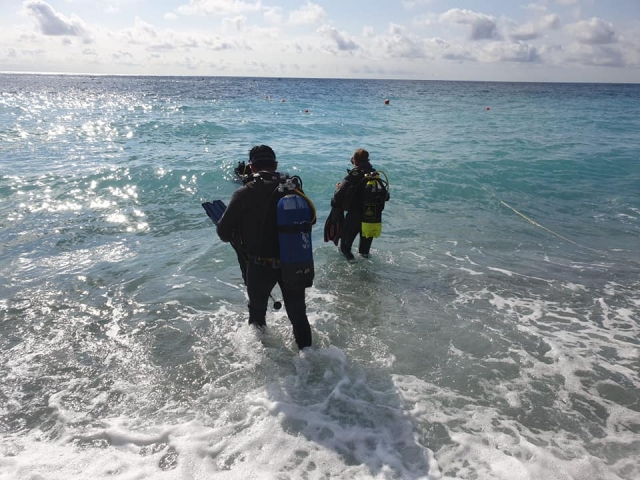  Ready for the Baptism of the sea 