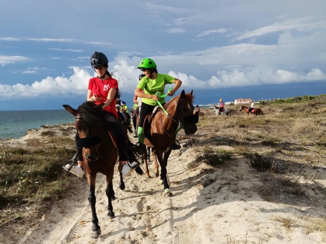 Riding na praia 