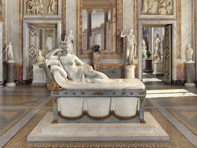  Halls of the Borghese Gallery 