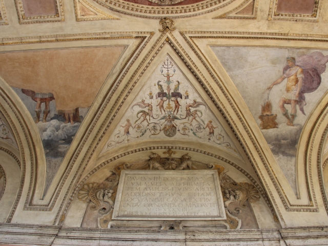  Techos romanos con frescos 