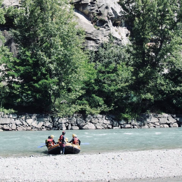 Tranquillità lungo il fiume