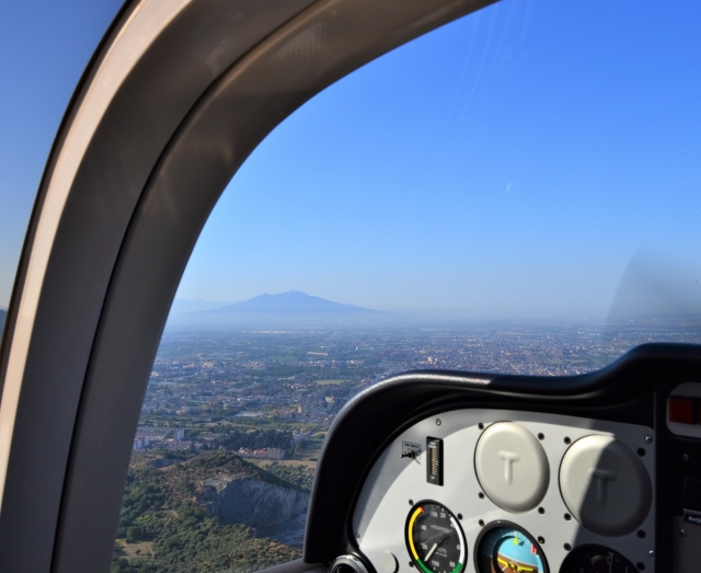 Blick auf den Vesuv 