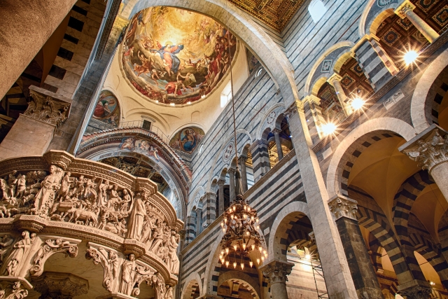  Interior of the Cathedral of Santa Maria Assunta 