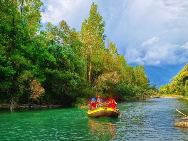  Rafting im Adda-Tal 