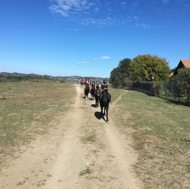  Riding in Formello