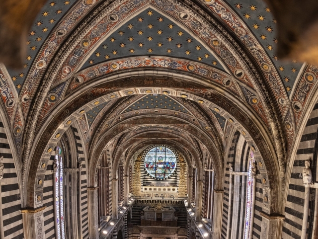  Ceiling of the Cathedral of Siena 