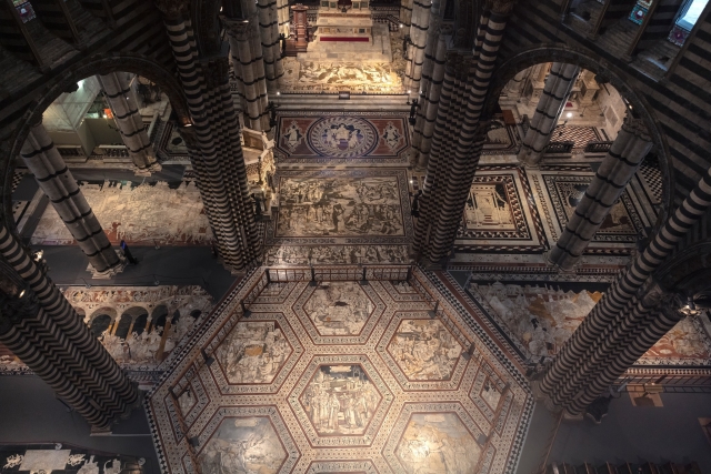  Planta hexagonal dentro de la Catedral 