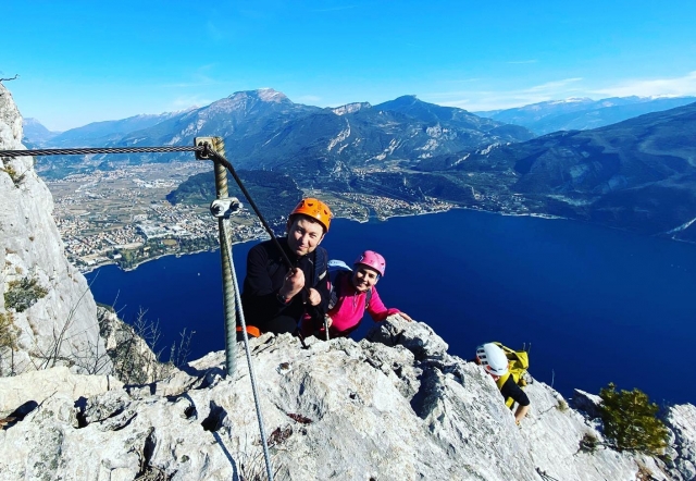 Scalando fino alla cima