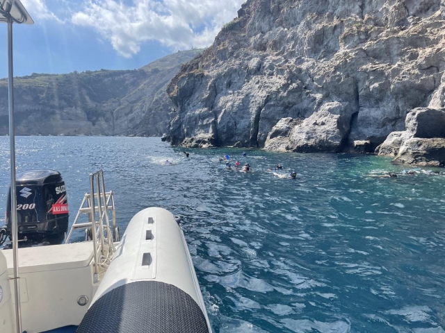  Heading towards the island of Ischia 