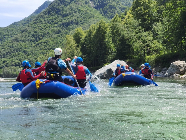  Rafting et adrénaline à Scopa 