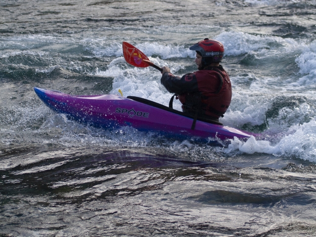 Lezione privata di canoa