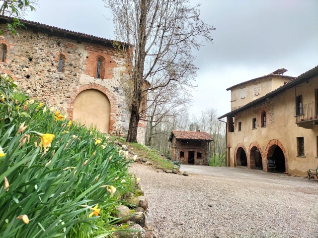  The internal courtyard
