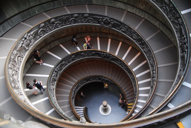 Scale a chioccola del Museo