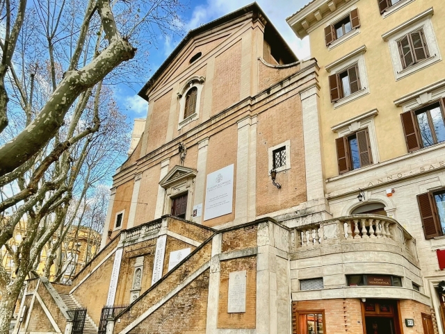 Ingresso della cripta