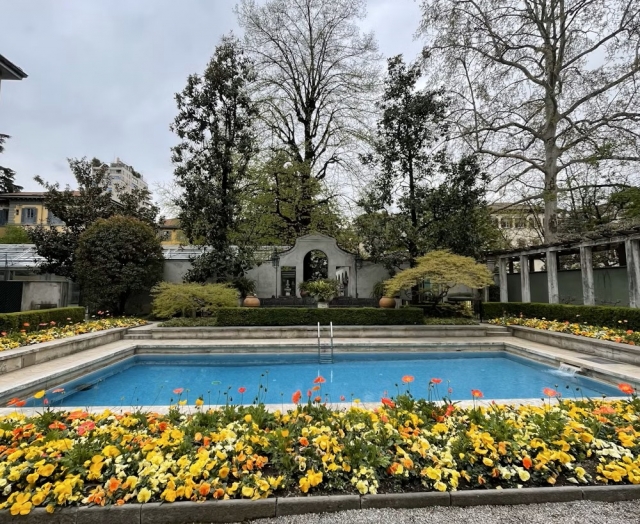  游泳池 Villa Necchi 