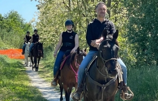 Passeio a cavalo de 1 hora em Palestrina