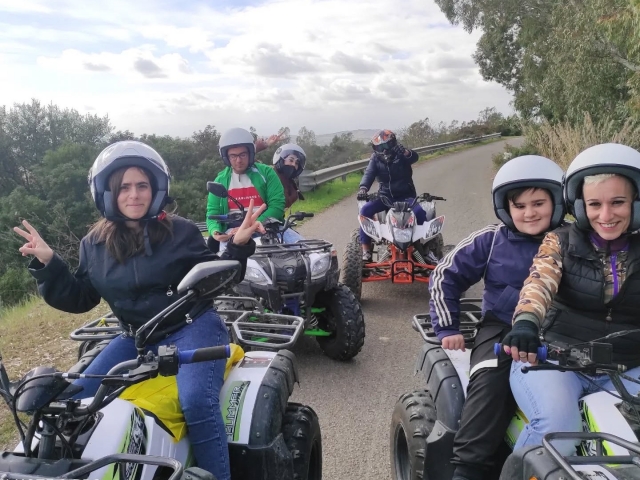 Escursione in quad biposto lungo i sentieri della Sardegna