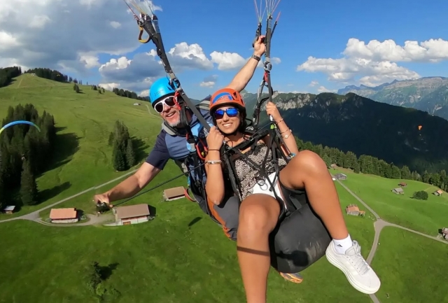 Vuelo térmico parapente en Valcava 15 min