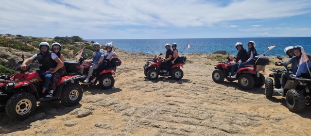 Tour quad macchia mediterranea Gallipoli 1h 30
