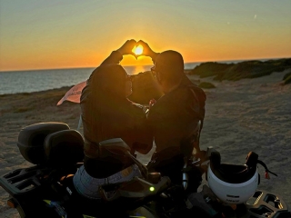Tour quad tramonto Macchia Gallipoli +aperitivo 2h
