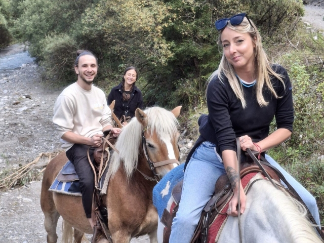 Tour cavallo1h+teoria 30'+pranzo Prealpi Orobiche