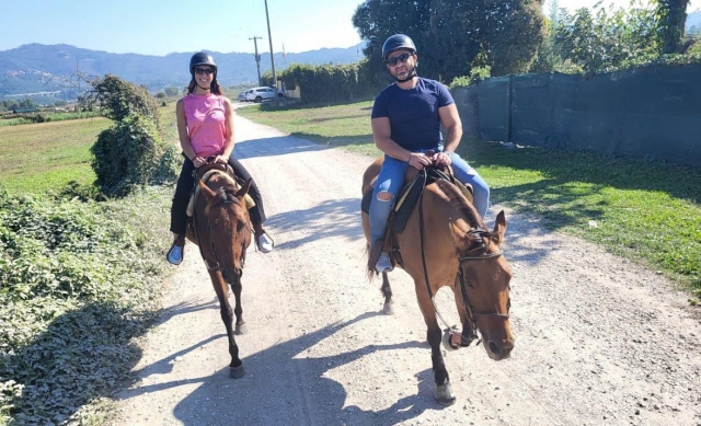 Paseo a caballo + picnic colinas de Massarosa 6h Paseo a caballo + picnic colinas de Massarosa 6h