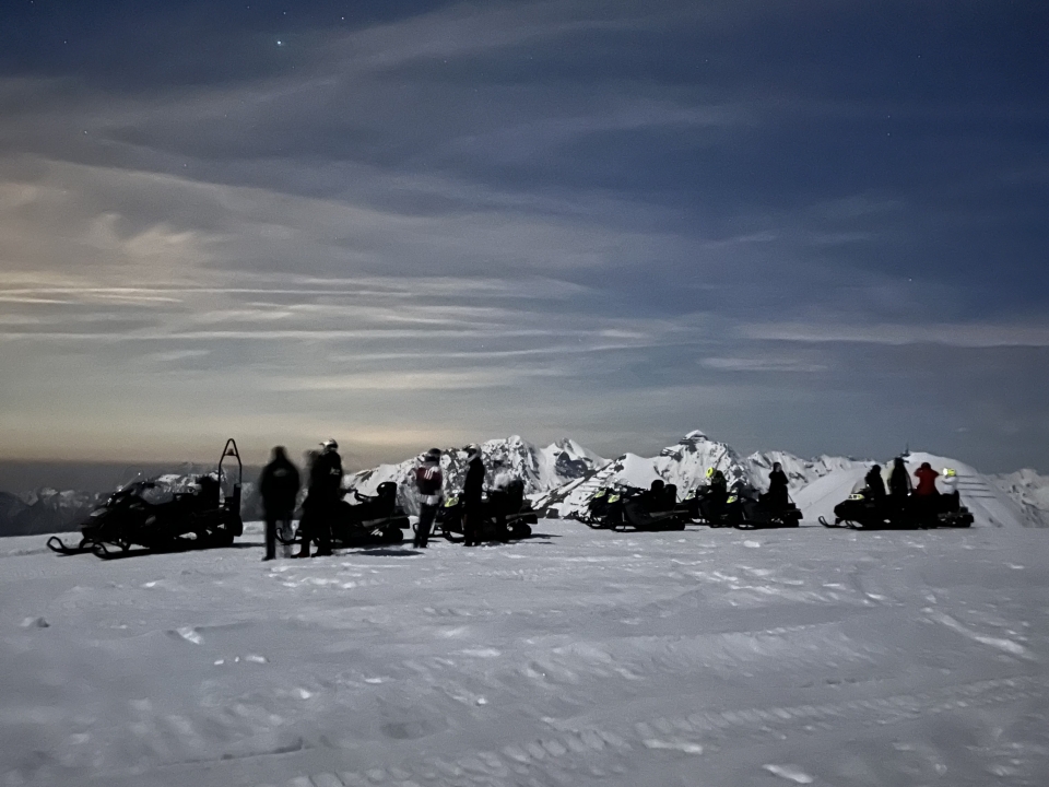  Snowmobile in Foppolo 