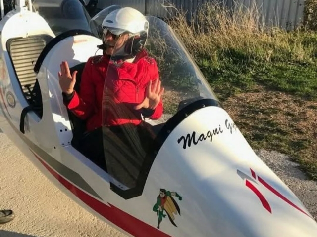  Tragschrauber vor dem Start 