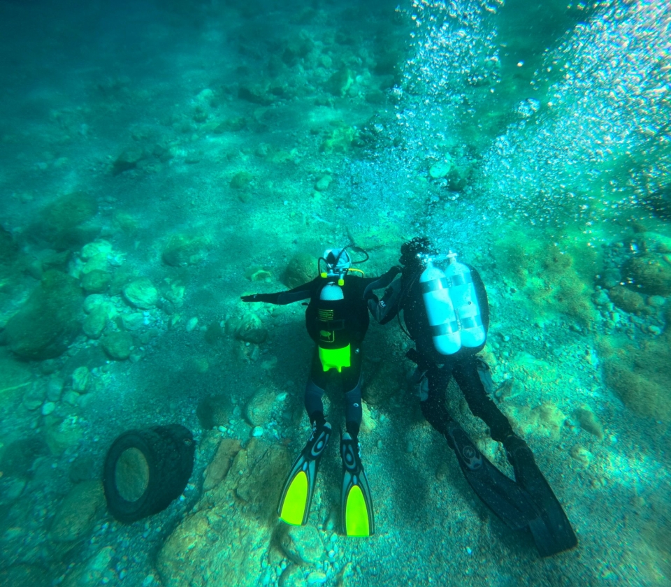  aluno acompanhado pelo instrutor