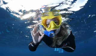 Excursion snorkeling avec sanck 3h Capo Carbonara