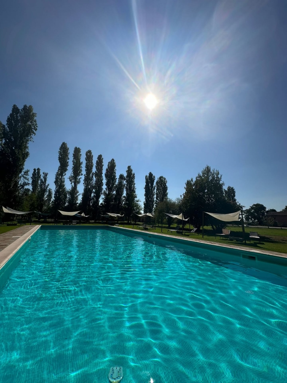 Piscina nel verde