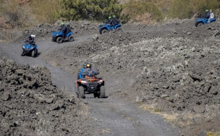 Quad excursion on Etna 2h