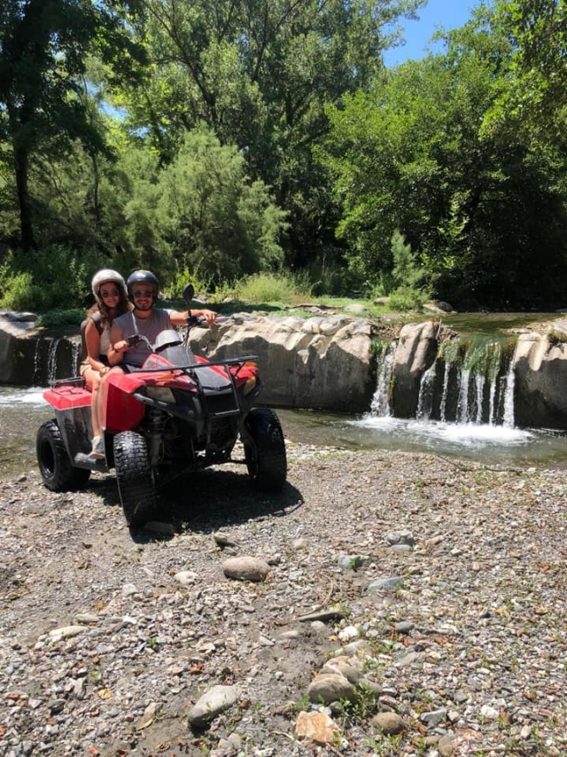Excursión en quad a las gargantas de Alcántara 2h30min