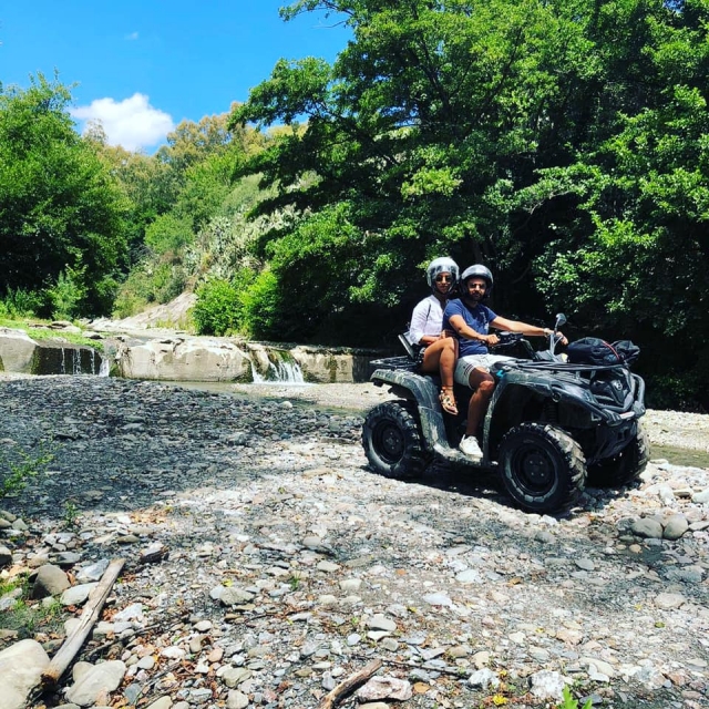  Alcántara en quad 