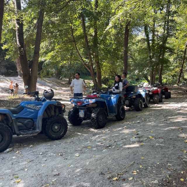  Los quads para la excursión 
