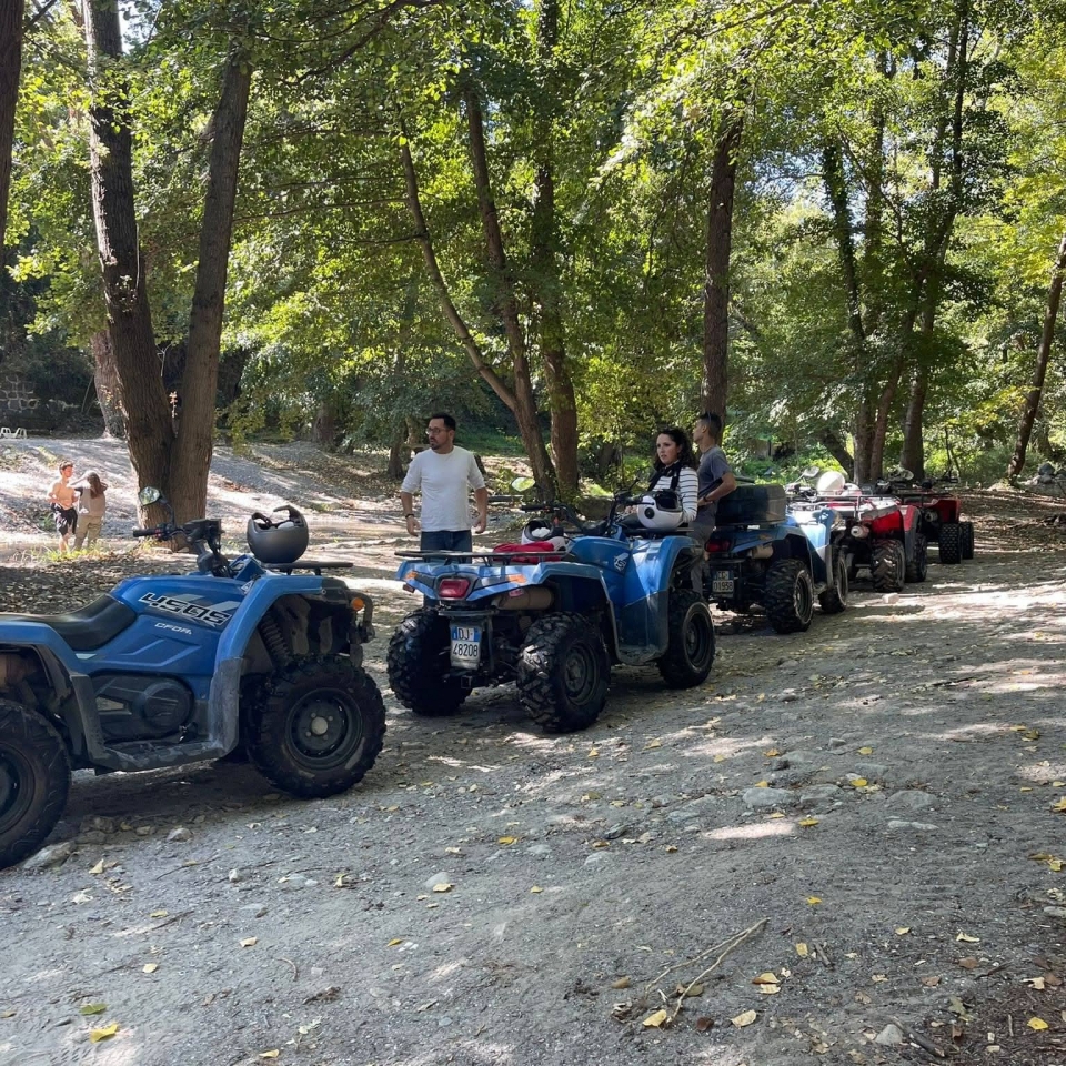  Los quads para la excursión 