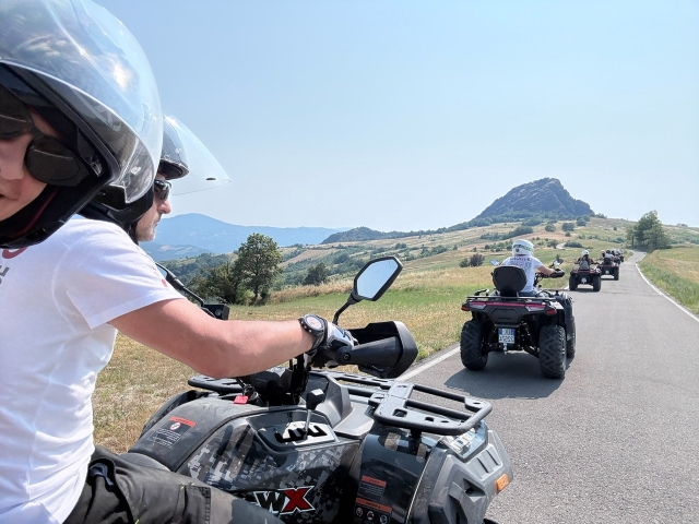  By quad group excursion 