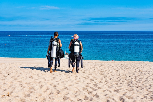 Try Scuba Diving  a Capo d'Orso