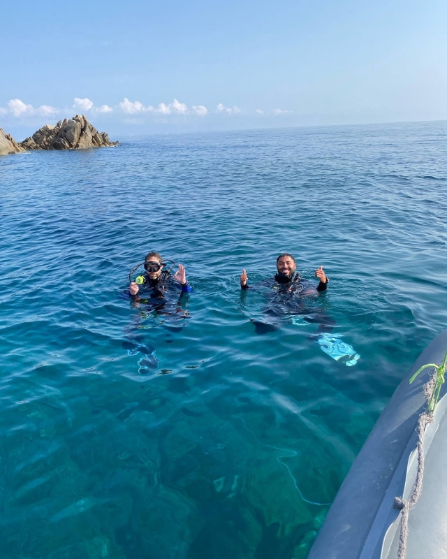 Immersione a Capo d'Orso